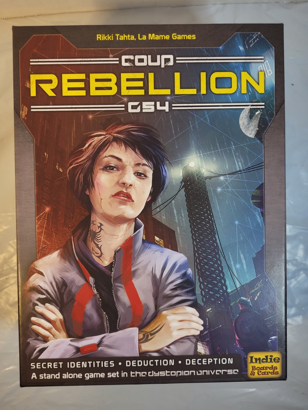 Coup: Rebellion G54 Game Dystopian Universe Setting Boardgame Card Game